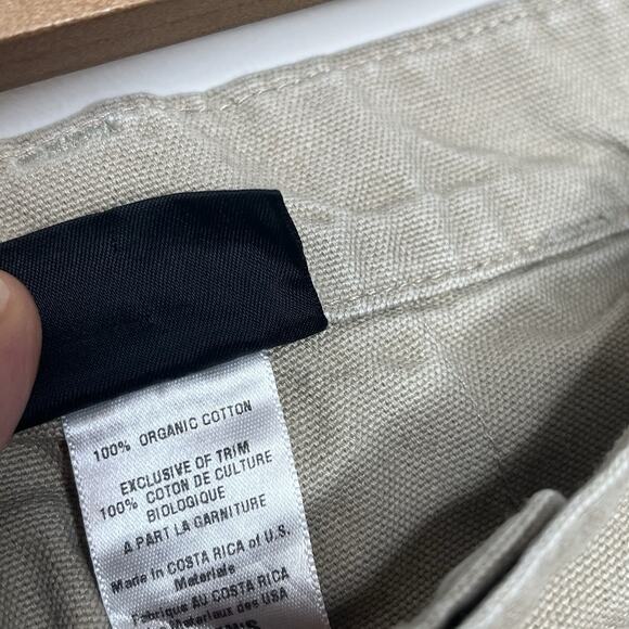 Vintage Patagonia Stand Up Shorts Khaki Mens 34 Organic Cotton Canvas 90s Y2K - Picture 5 of 7